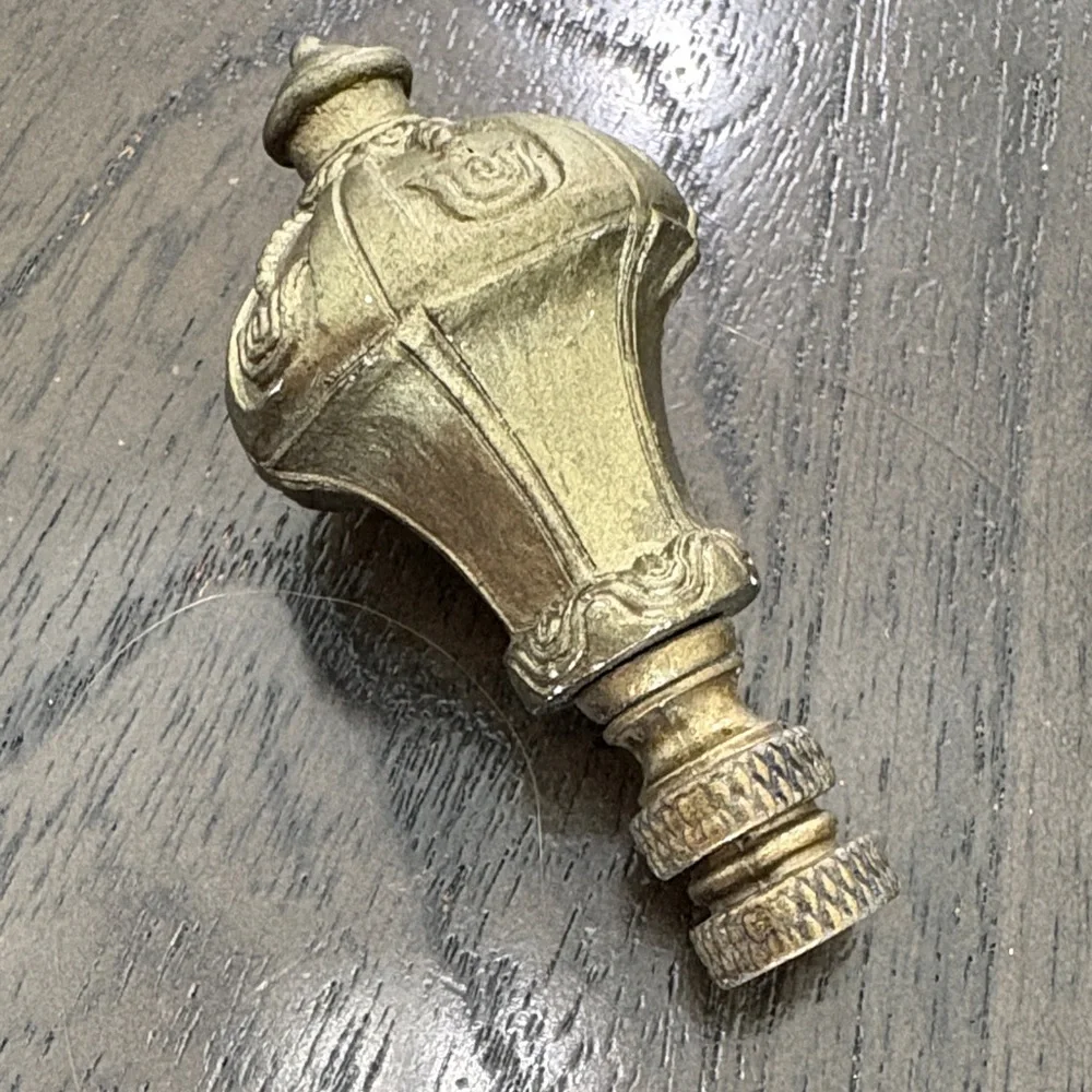 Gold Decorative Wall Hook Finials - Set of 5